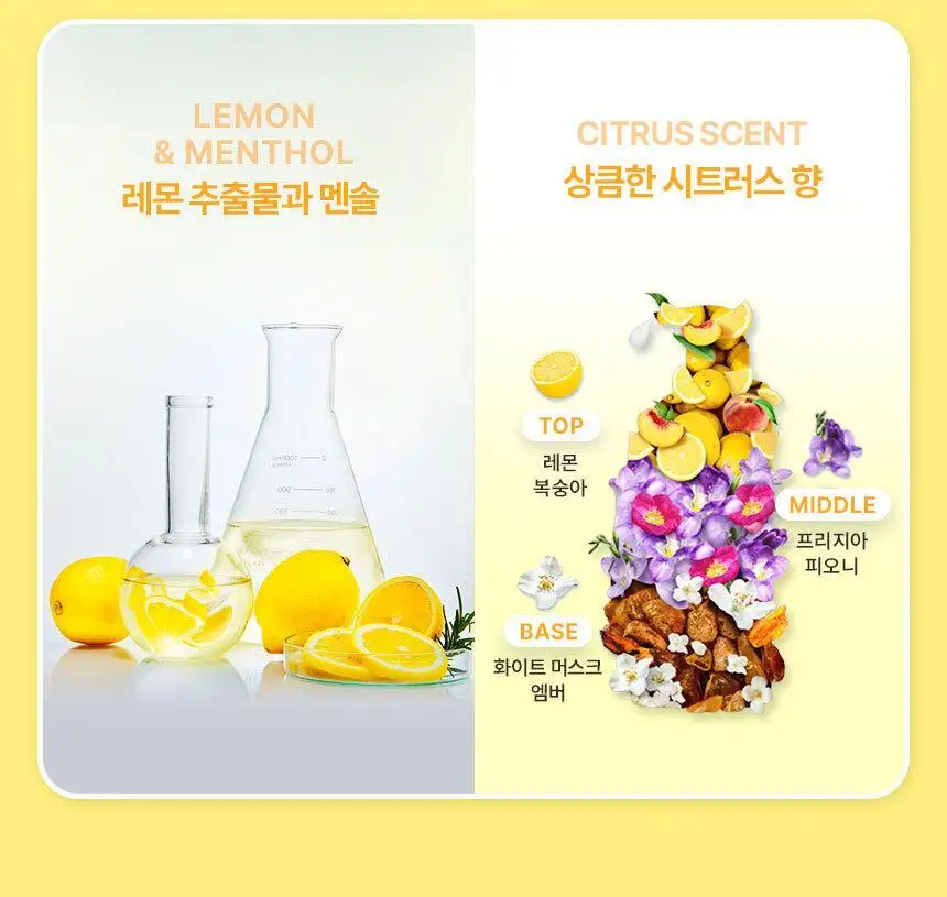 [향기케어/더블기획] 헤드앤숄더 시트러스 레몬/퍼퓸 프레쉬 샴푸 520ml 2입 기획 택1 상세페이지 13